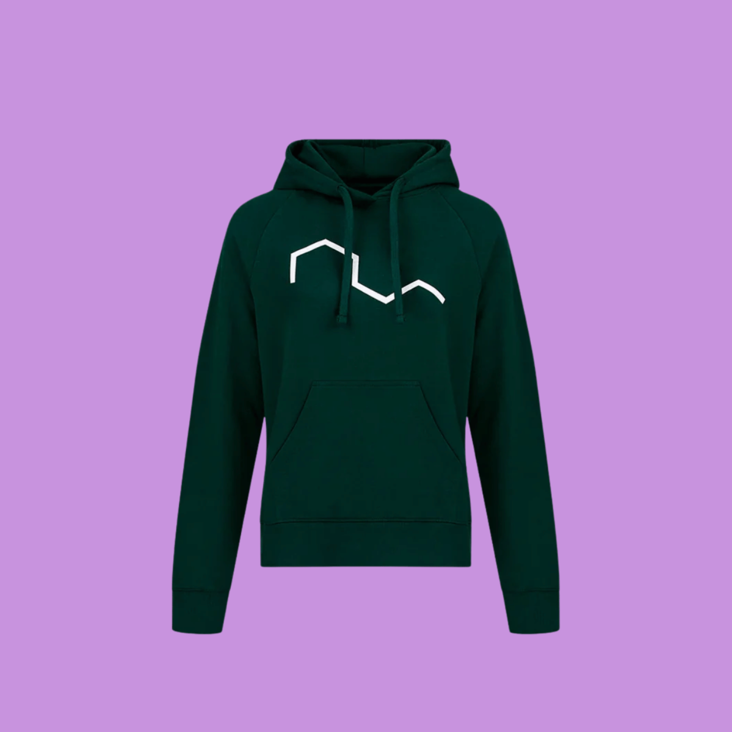 Grünhorn Damen-Hoodie tannengrün