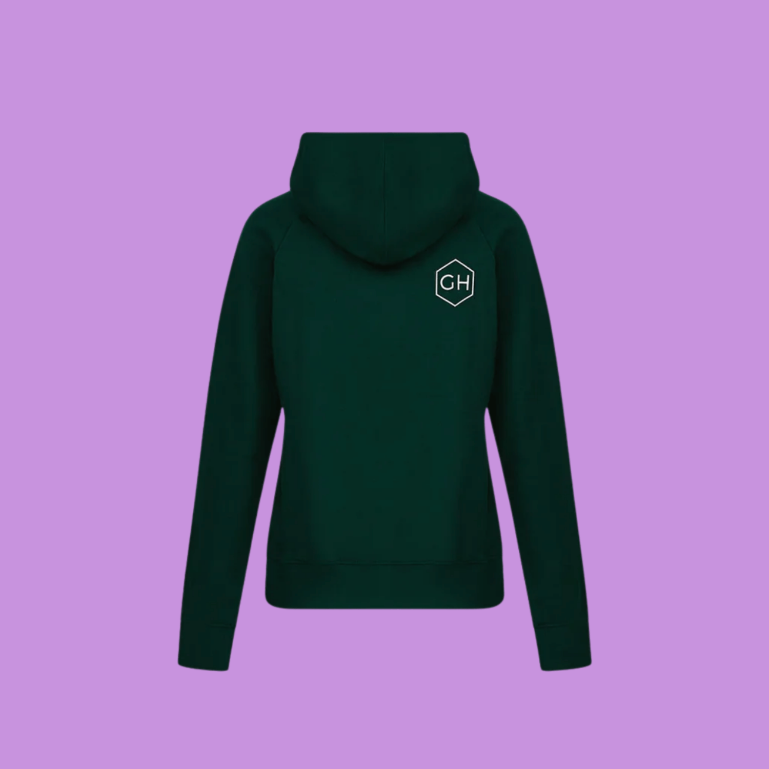 Grünhorn Damen-Hoodie tannengrün