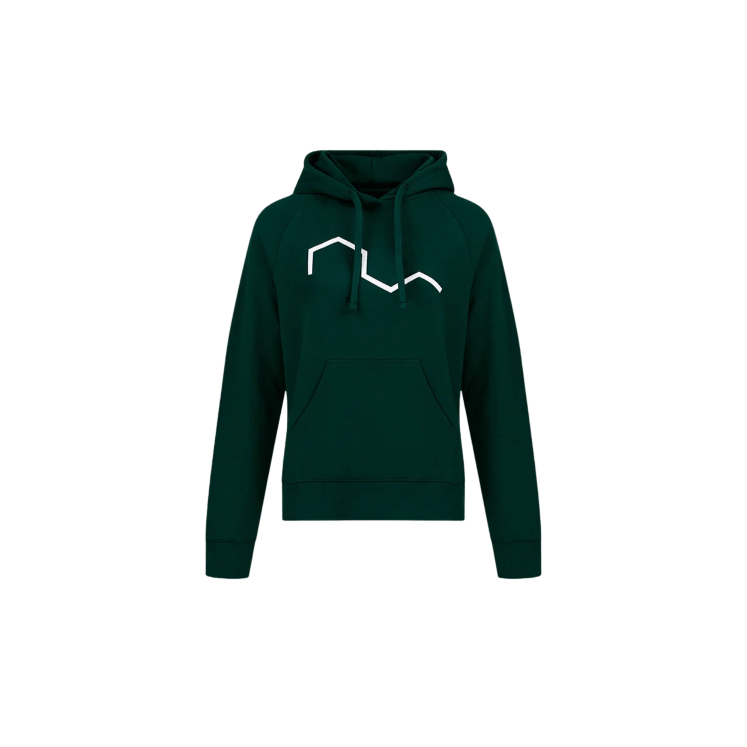Grünhorn Damen-Hoodie tannengrün