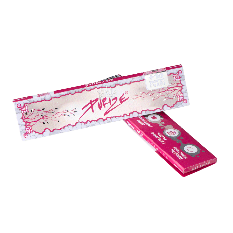PURIZE Longpapers King Size Slim - Pink