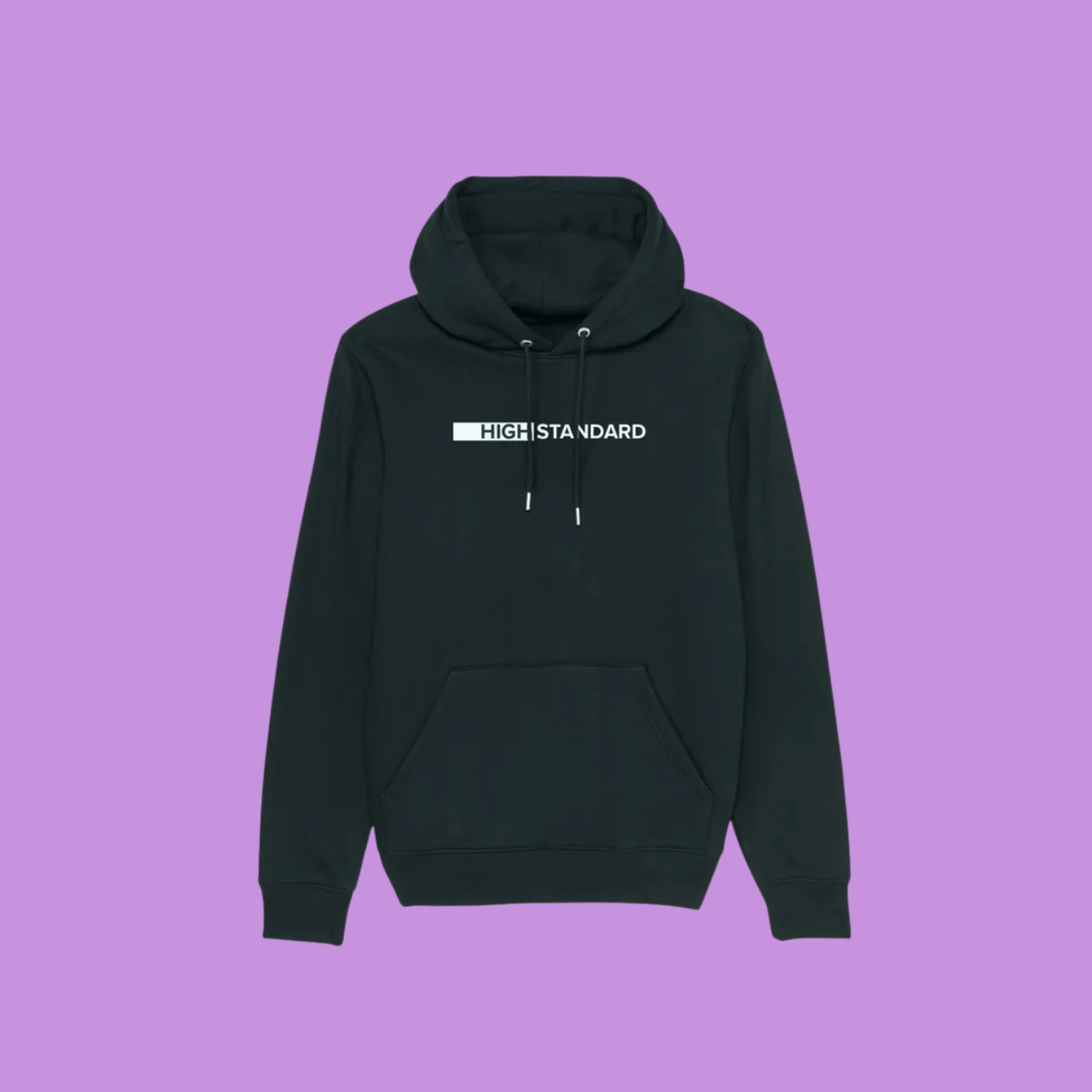 Grünhorn Hoodie High Standard unisex schwarz