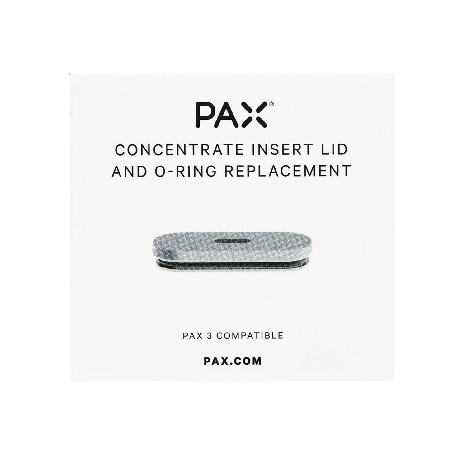 PAX Ersatz-Deckel und 5 O-Ringe